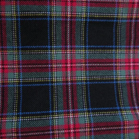 NWT J.Crew Belted Sheath Dress in Red Green Multi Black Steward Tartan Dress 16T